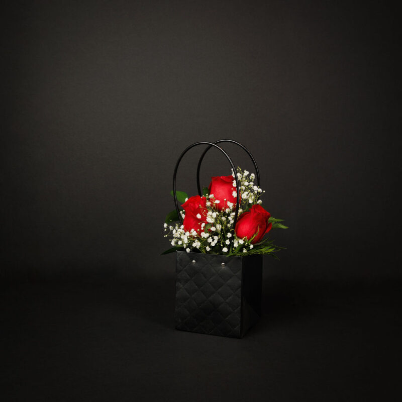 Sac à main Roses rouge – Image 2